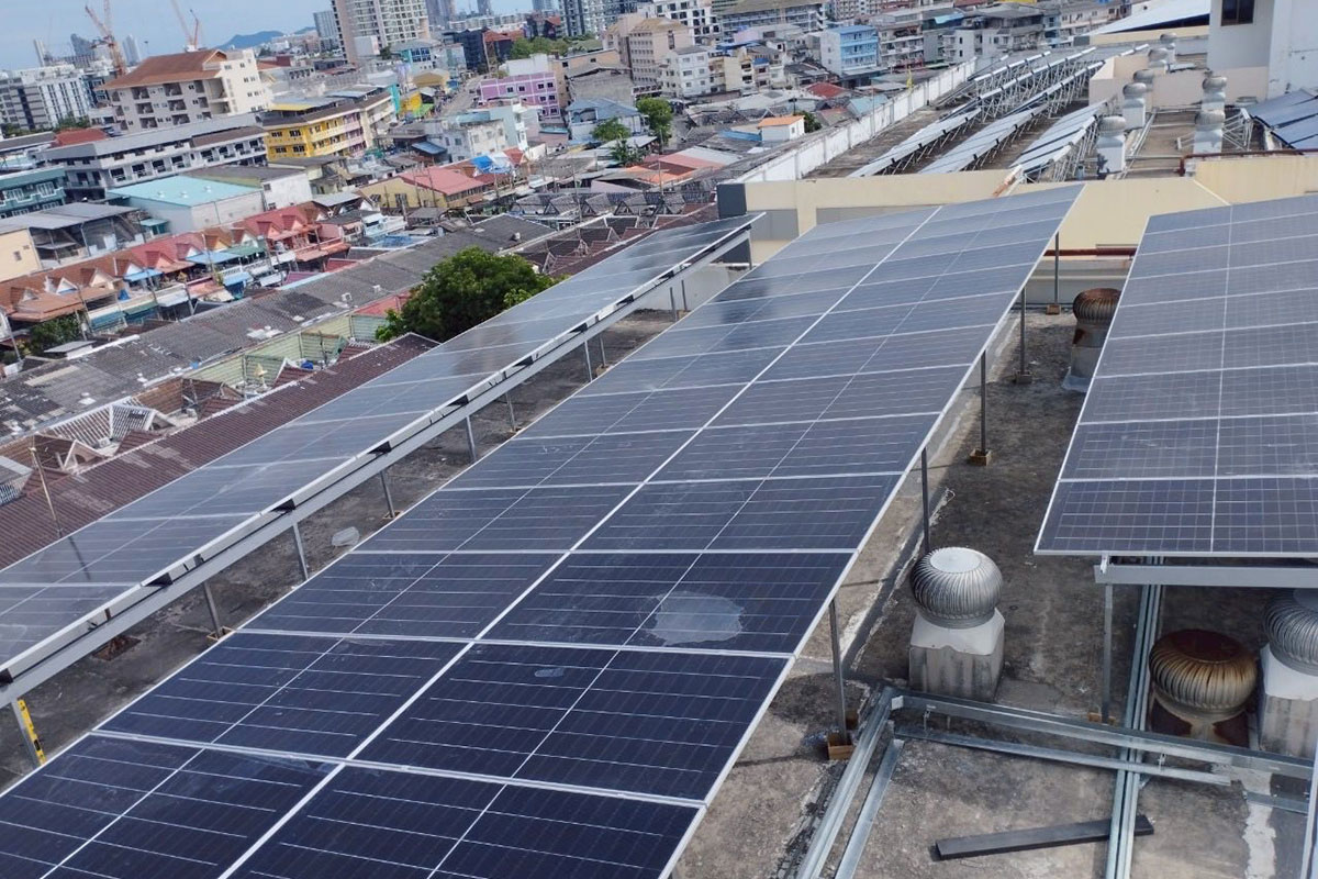Golden Sea Pattaya, Solar Installation Project by ENSONEER