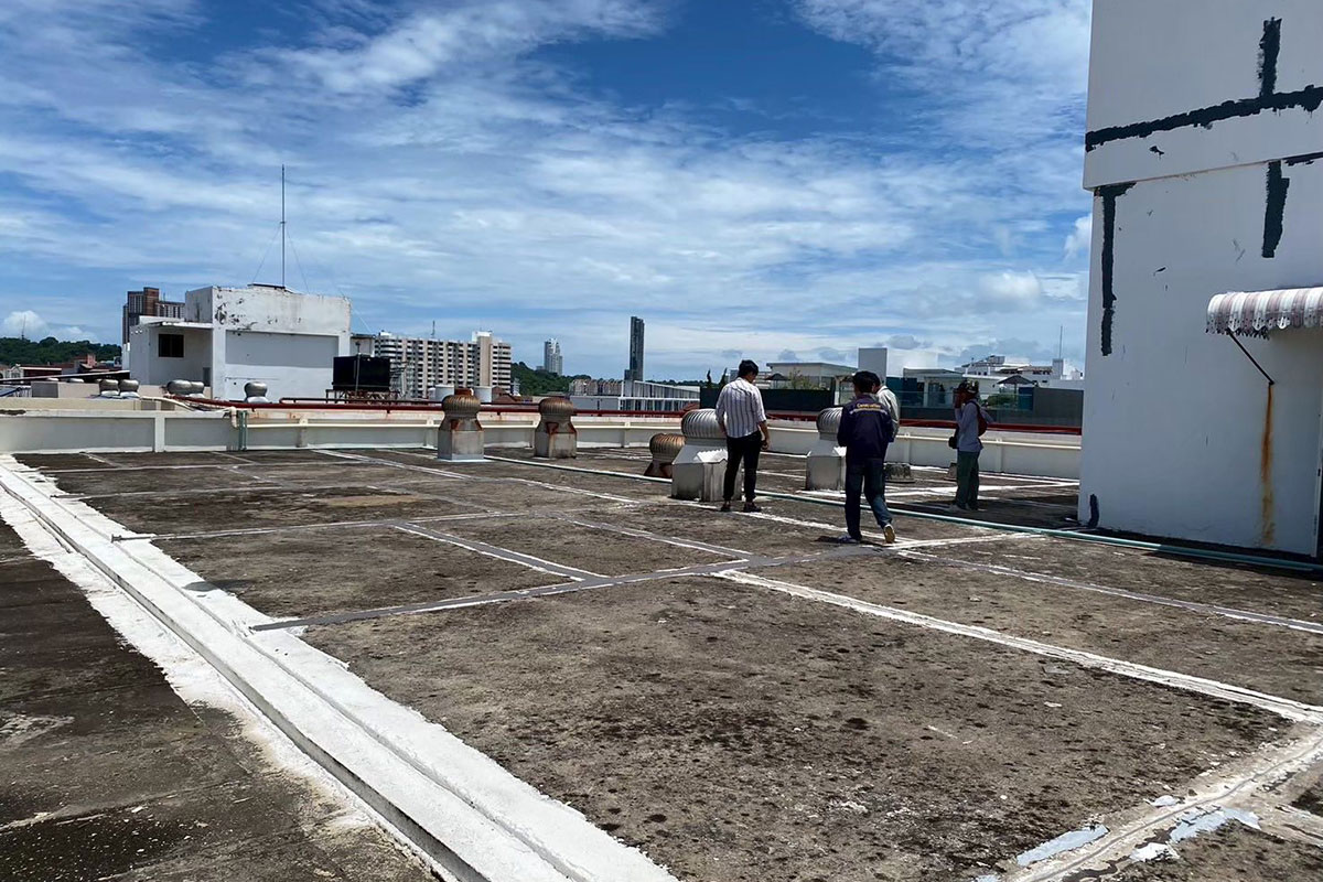 Golden Sea Pattaya, Solar Installation Project by ENSONEER