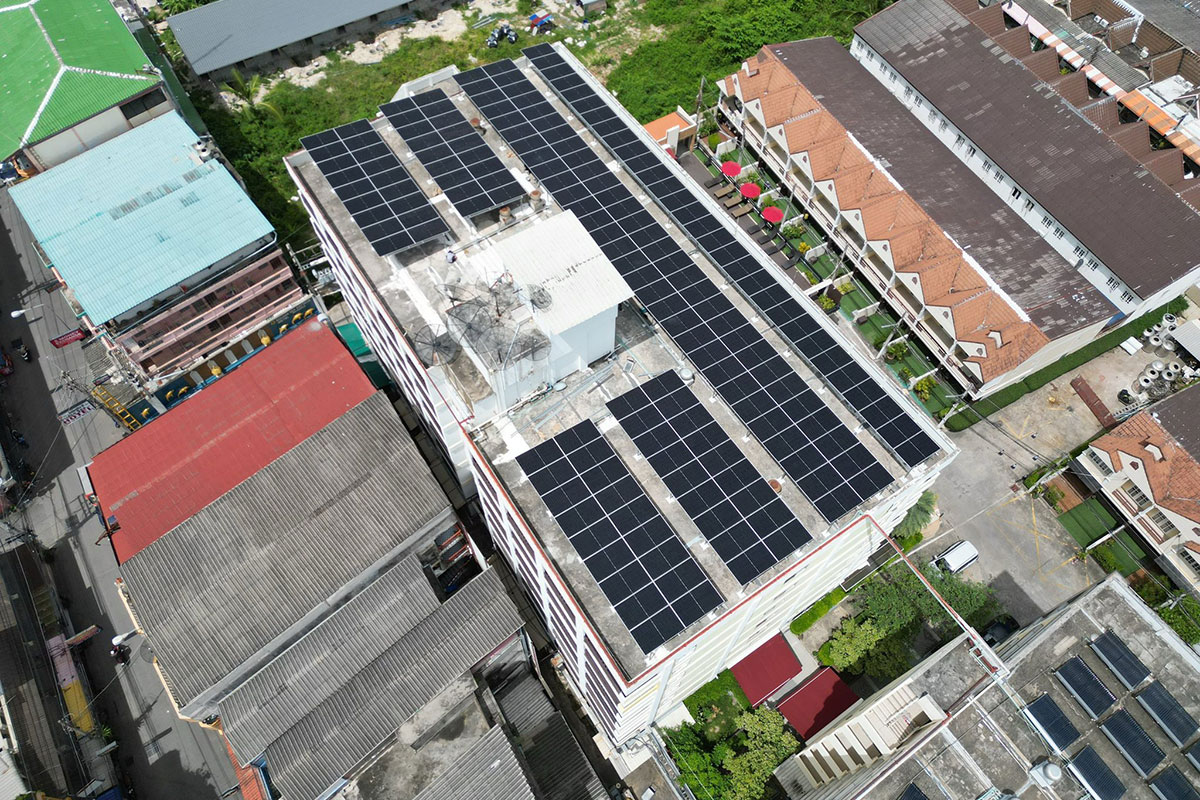 Golden Sea Pattaya, Solar Installation Project by ENSONEER