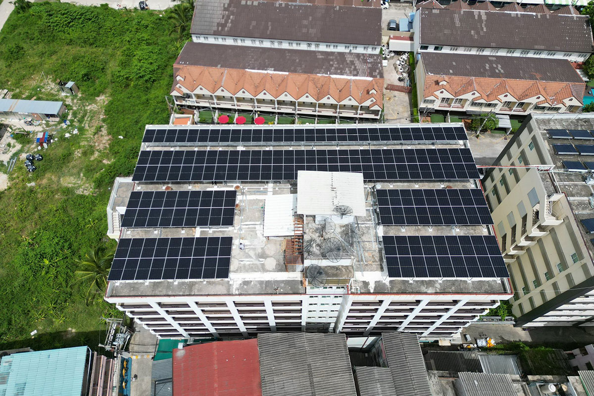 Golden Sea Pattaya, Solar Installation Project by ENSONEER