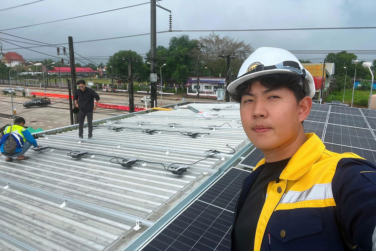 PTT Station Saen Tung, Trat, Solar Installation Project by ENSONEER