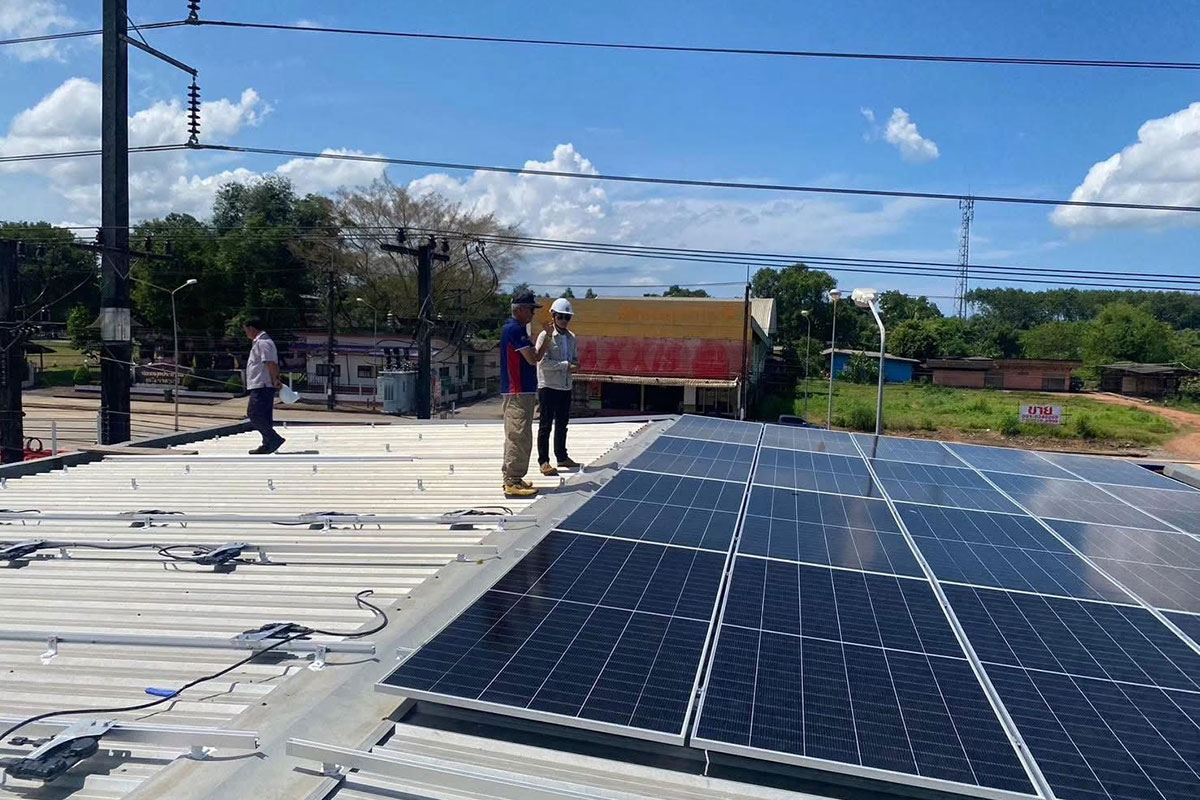 PTT Station Saen Tung, Trat, Solar Installation Project by ENSONEER