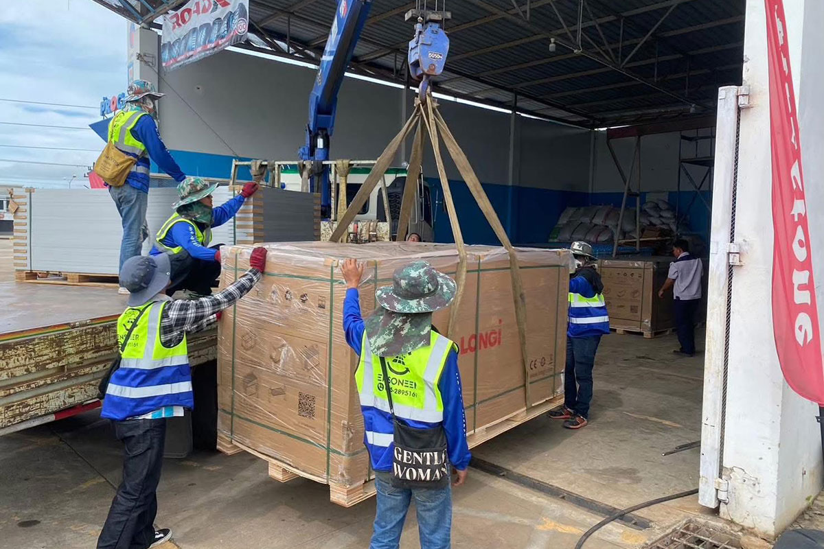 PTT Station Saen Tung, Trat, Solar Installation Project by ENSONEER