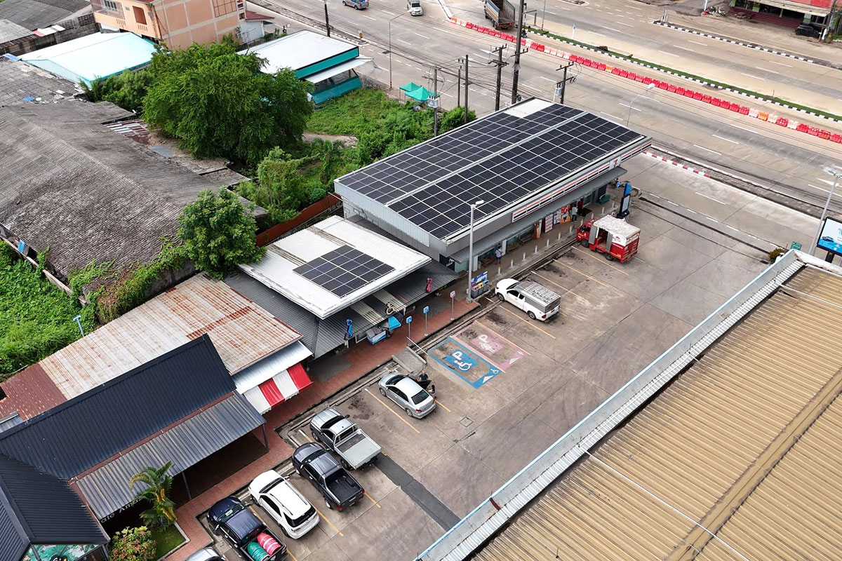 PTT Station Saen Tung, Trat, Solar Installation Project by ENSONEER