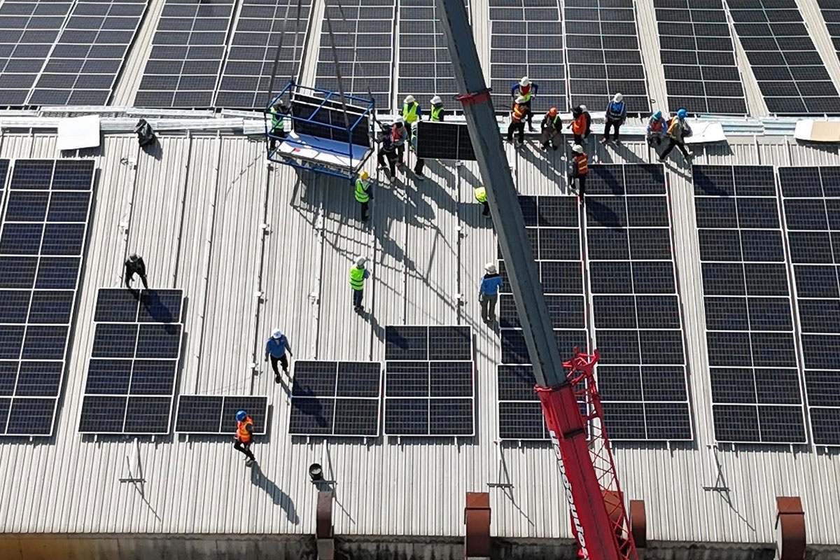 Thai Nam Plastics Public Company Limited Solar Installation Project by ENSONEER