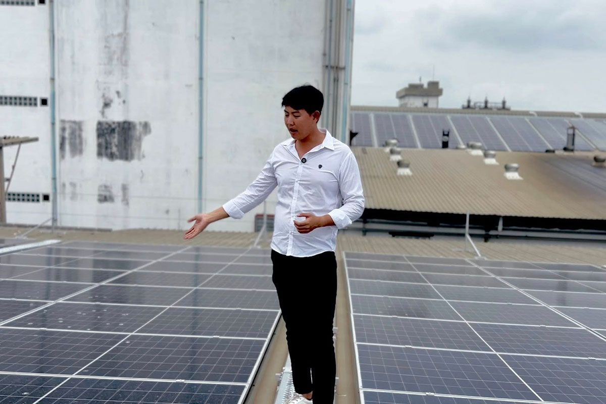 Thai Nam Plastics Public Company Limited Solar Installation Project by ENSONEER