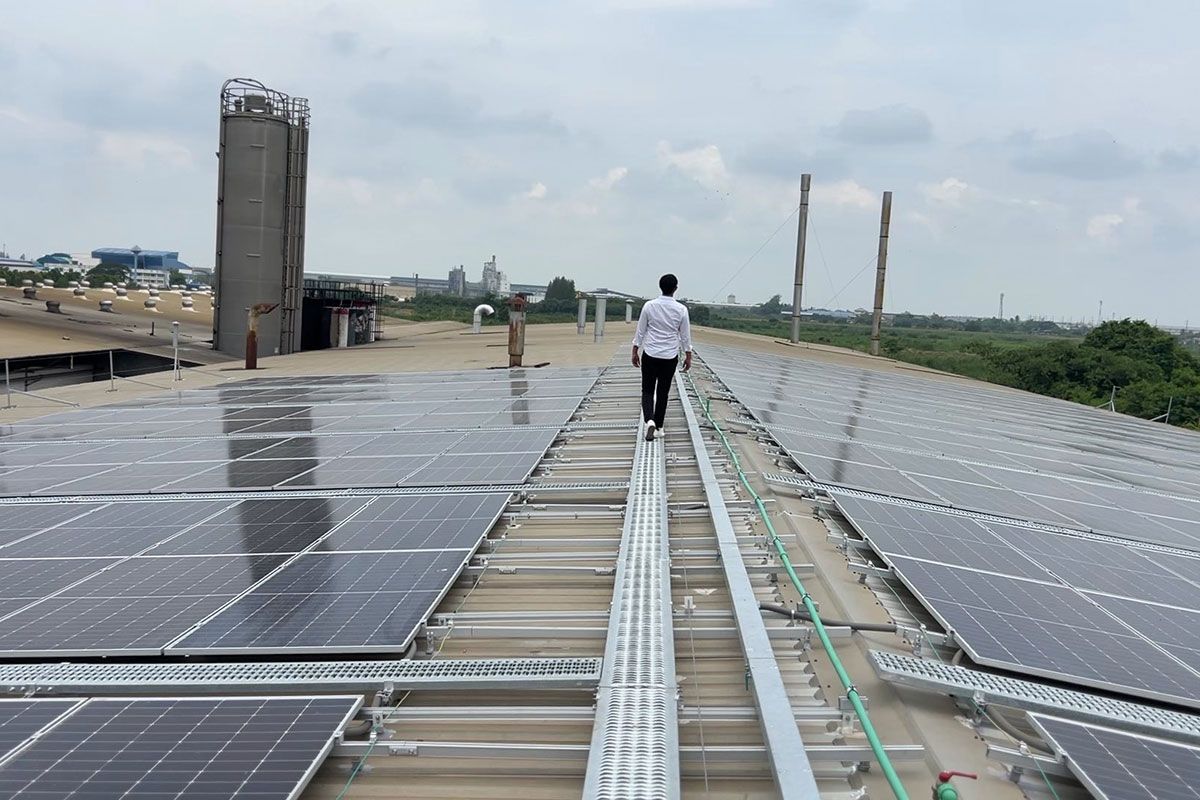 Thai Nam Plastics Public Company Limited Solar Installation Project by ENSONEER