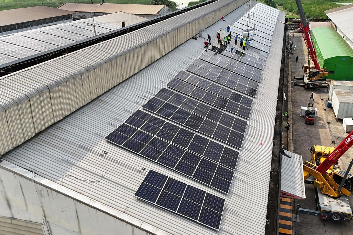 Thai Nam Plastics Public Company Limited Solar Installation Project by ENSONEER