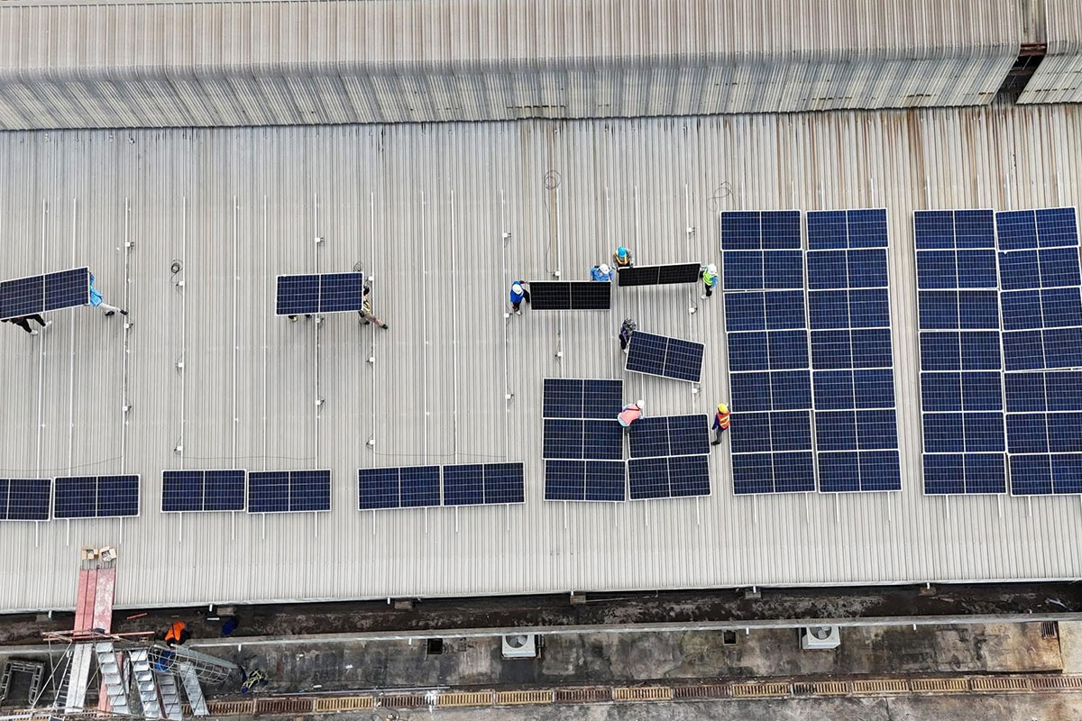 Thai Nam Plastics Public Company Limited Solar Installation Project by ENSONEER